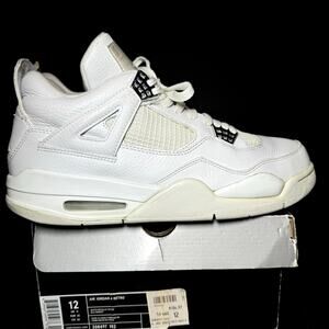 Size 12 - Nike Air Jordan 4 Retro Pure Money 2006 Men's Shoes